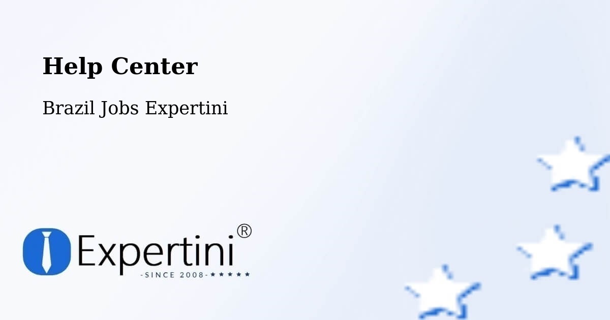 Help Center – Bauru - Brazil Jobs Expertini